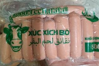 xúc xích bò
